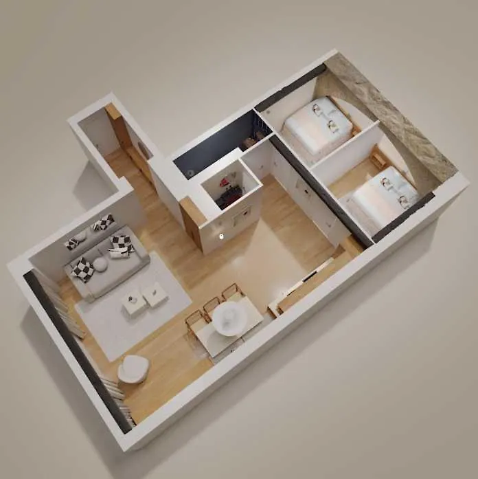 Refurbished Apartment - 2Br-6P - Chatelet Paris France