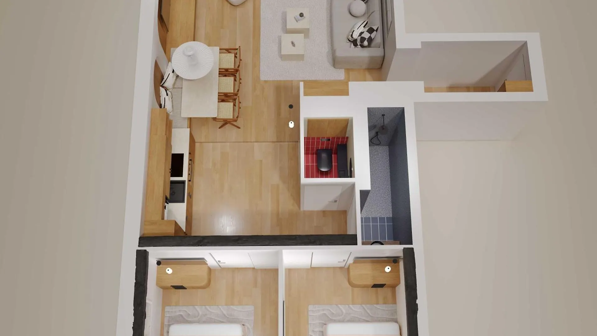 Refurbished Apartment - 2Br-6P - Chatelet Paris France